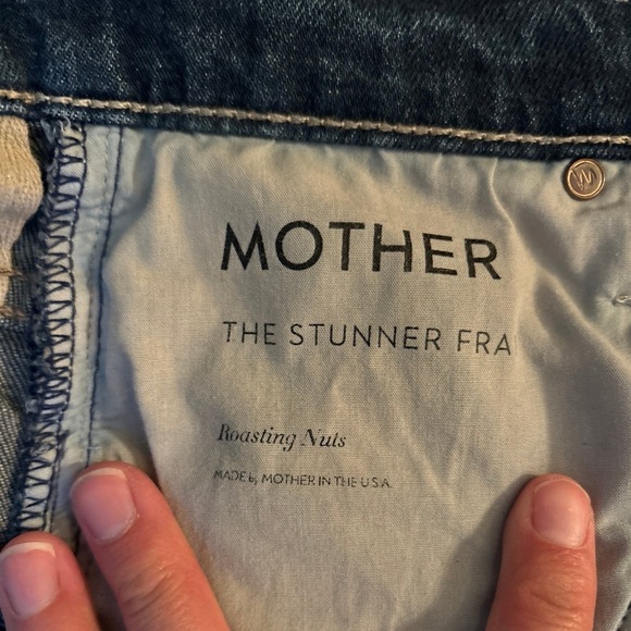Mother jeans The Stunner Fray Roasting Nuts size 26 - Picture 6 of 7